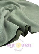 Замша на трикотаже цвет полынь