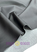 Кож.зам мебельный цвет черный матовый А9