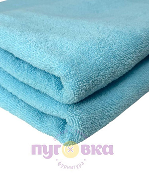 Махровое полотно цвет тифани АКЦИЯ