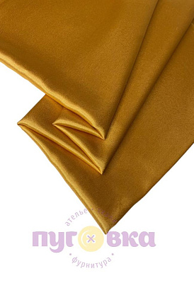 Креп сатин, золото