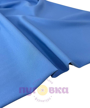 Двойной стрейч цвет голубой небесный