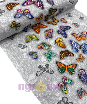 Ваф.полотенце Бабочки 05634