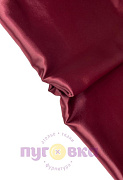 Атлас стрейч цвет бордо