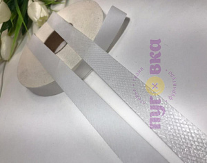 Паутинка-лента на бумажной основе термокл,цвет белый 2 см