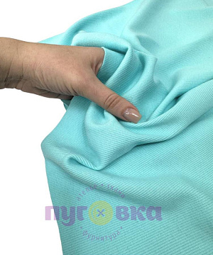 Трикотаж кашкорсе мята