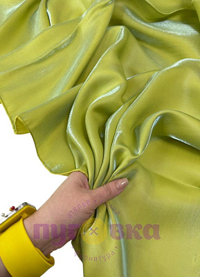 Органза кристалл цвет желтый