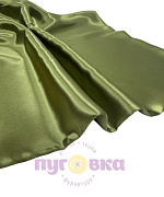 Атлас креп цвет хаки