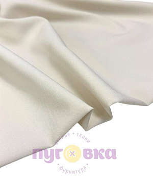 Габардин цвет молочный №2