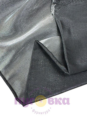 Органза кристалл цвет сталь