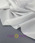 Плательный креп цвет белый