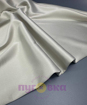 Корсетный атлас-стрейч цвет жемчуг