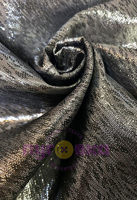 Парча цвет темн.серебро 1,1