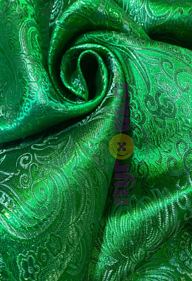 Парча цвет зеленый 1,5 