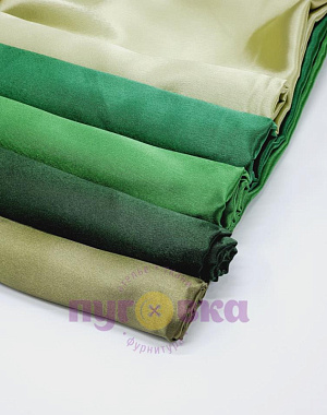 Креп сатин, оливка