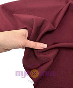 Двойной стрейч цвет бордо