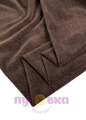 Трикотаж Микрошенил цвет шоколад
