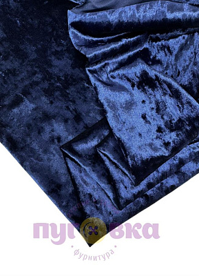 Велюр мрамор цвет темно синий