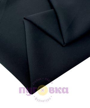 Ткань костюмная Рони цвет черный