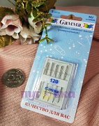 Иглы для БШМ "Гамма" №120,универсальные-5 шт