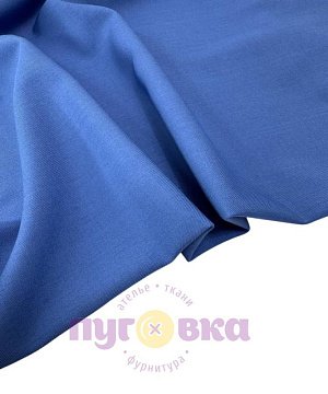 Ткань костюмная Оливия цвет деним
