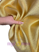 Парча гладкая цвет золото