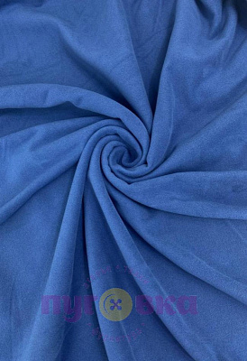 Трикотаж Софт цвет индиго