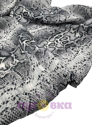 Тенсель принт серая рептилия