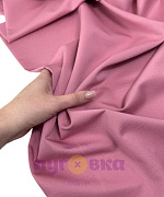 Вискоза-сатин стрейч цвет пудра