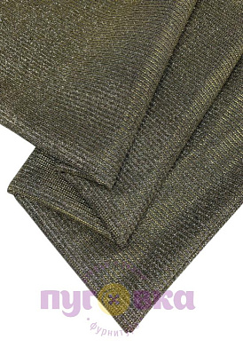 Трикотаж Металлик цвет золото/никель