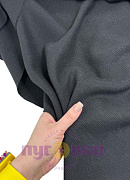 Трикотаж лапша Мохер цвет черный